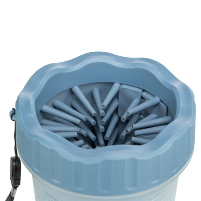 Trixie Poot Cleaner pour le chien en silicone pp bleu