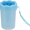 Trixie Poot Cleaner pour le chien en silicone pp bleu