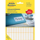 Étiquettes multifonctions avery zweckform 10 x 32 mm blanc
