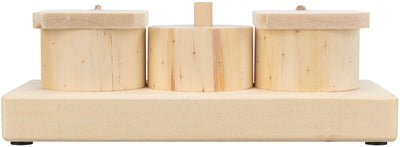 Tasses de collations Trixie pour rats et lapins Wood