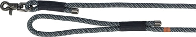 Trixie Soft Rope Dog Laeh Black Grey