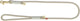 Trixie Soft Corde Dog Laisse gris gris clair