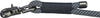 Trixie Soft Rope Dog LEASH RAGRABLABLE Black Grey