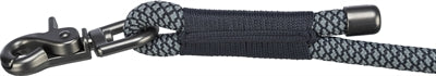 Trixie Soft Rope Dog LEASH RAGRABLABLE Black Grey