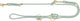 Trixie Corde douce CELaire de chien réglable Saliege Clean Mint