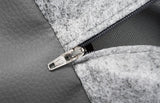 Bia lit artificiel en cuir couverture de chien panier de chien gris - afbeelding 4