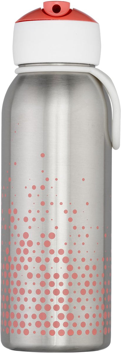 Mepal Gourde isotherme flip-up campus - 350 ml - 12 heures froides 4 heures chaudes - gourde avec paille pour enfant - rose