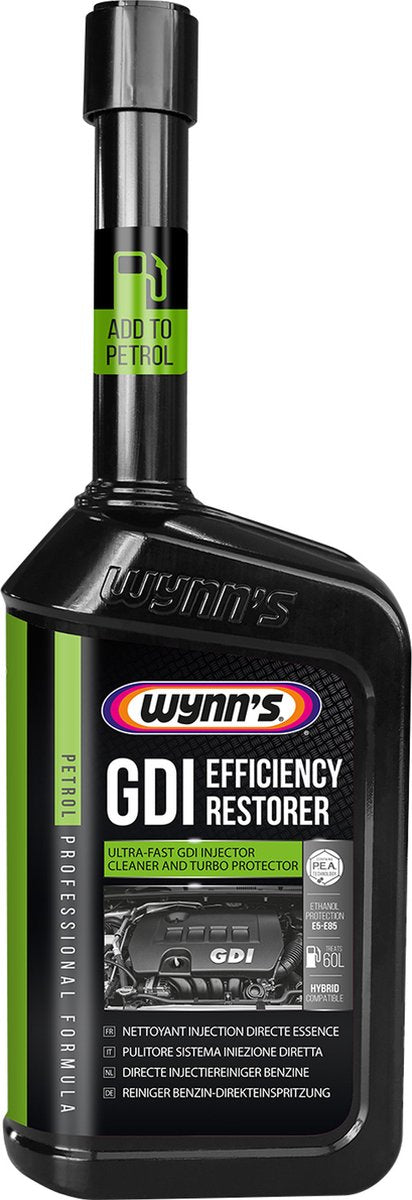 Wynn's nettoyant moteur gdi restaurateur d'efficacité 500 ml