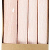 Papier crépon Creativ company, feuille 25x60 cm, taux de crêpe : 180%, 105 gr, rose clair, 4 feuilles 1 boîte