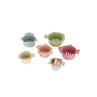 Jipy jipy moules à empiler en bioplastique jouets de bain