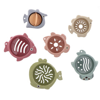 Jipy jipy moules à empiler en bioplastique jouets de bain