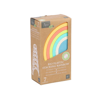 Mlitoys mlitoys bioplastique empilable arc-en-ciel 7 pièces
