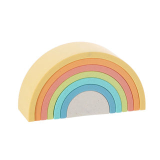 Mlitoys mlitoys bioplastique empilable arc-en-ciel 7 pièces