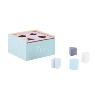 Trieur en bois Jipy jipy violet-bleu