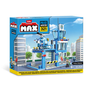 Zuru Zuru Max City Police Station 321 pièces