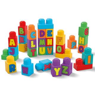 MEGA BLOKS ABC BUILDING BAC