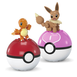 Pokemon Mega 2-Pack Eevee et Charmander