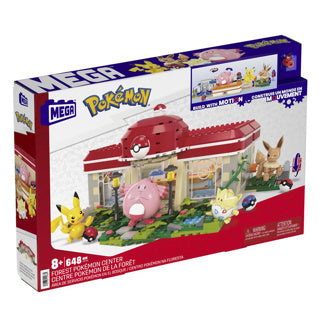 Mattel Mega Contrux Bouwset Pokémon Center dans la forêt