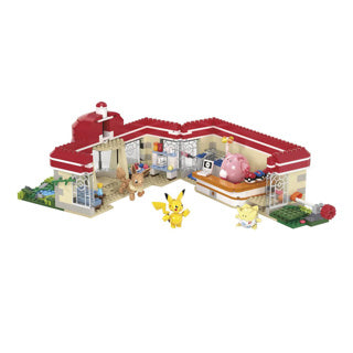 Mattel Mega Contrux Bouwset Pokémon Center dans la forêt