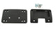Plaque baggy Klickfix complète pour sacoche de guidon ou panier
