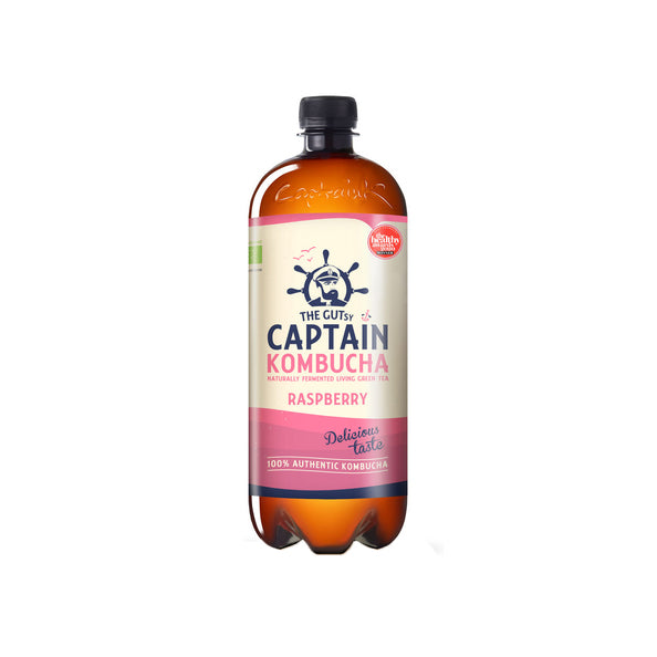 Le courageux capitaine kombucha framboise bio (6x 1000ml) (sphère)