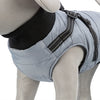 Trixie manteau pour chien pontis avec harnais gris