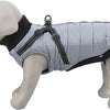 Trixie manteau pour chien pontis avec harnais gris