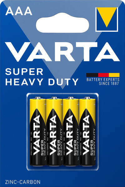 Varta - Batterie Varta R03 AAA 15V krt (4)
