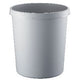 Poubelle helit 30l gris clair