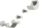Trixie Cats grimpant en jeu pour le mur 4 taches d'escalade gris blanc