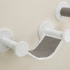 Trixie Cats grimpant en jeu pour le mur 4 taches d'escalade gris blanc