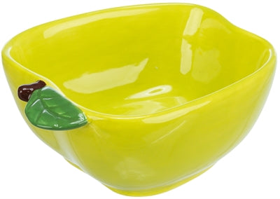 Trixie Food Bowl Plateau d'eau céramique aux pommes