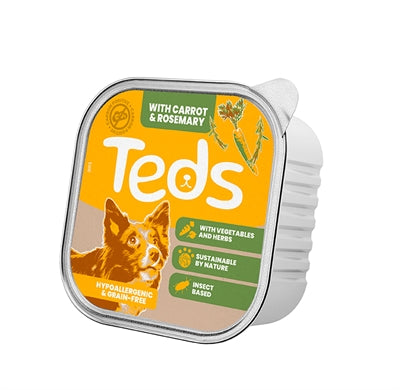 TEDS basé sur les insectes toutes les races Alu Wortel Rosemary