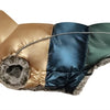 Croci Dog Jacket Rhapsody Metallic Falée Gol Bleu vert