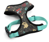 MORSO DOG HARNESS BORGE MESH RECYCLED INK TANK GROY - afbeelding 1