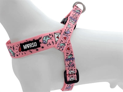 MORSO MINI DOG plus dur recyclé ajusté Sweet Tweet Pink