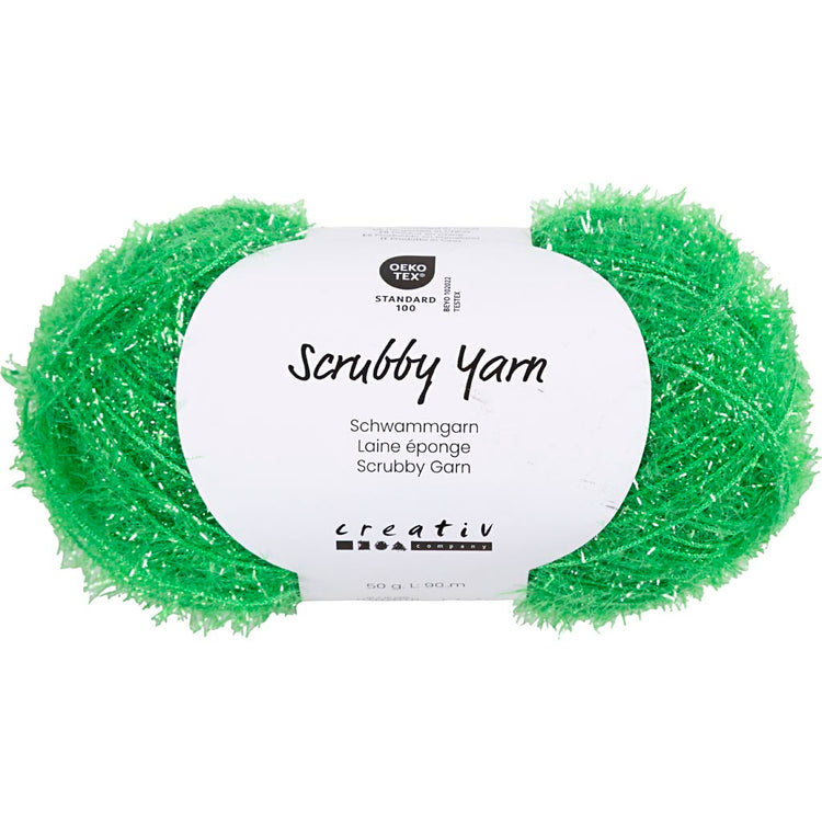 Fil éponge abrasif Creativ company, l: 90 m, vert, 50 g 1 pelote