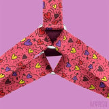 MORSO DOG HAREN H-hem recyclé rose penser rose - afbeelding 4