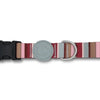 MORSO Collar Dog Recyclé Skyline Rose rouge