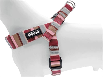 MORSO Mini chien plus dur recyclé Rose rose rouge