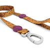 MORSO DOG LASH Recycled Jungle Drum Orange
