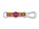 Morso Key Cord Key Ring Recycle Recycle Jungle Drum Orange