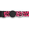 MONSO Collar Dog recyclé bulle leo rose