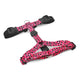 MORSO DOG HARNESS H-HEM Recyclé Bubble Leo Pink