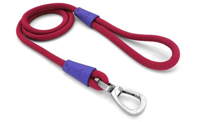 MORSO DOG LASH ROPE ROPE ROPE RED VELVET ROUGE