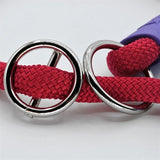 Morso Half Slip Collar Dog Rope Rope recyclé rouge velours rouge - afbeelding 3