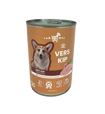 Poulet frais Freds Tin