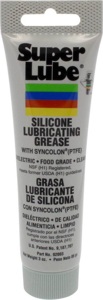 Graisse silicone super lubrifiante avec PTFE - tube de 85 grammes