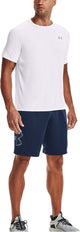 Under armour ua tech 2.0 ss tee-wht chemise de sport homme - blanc - gris couvert