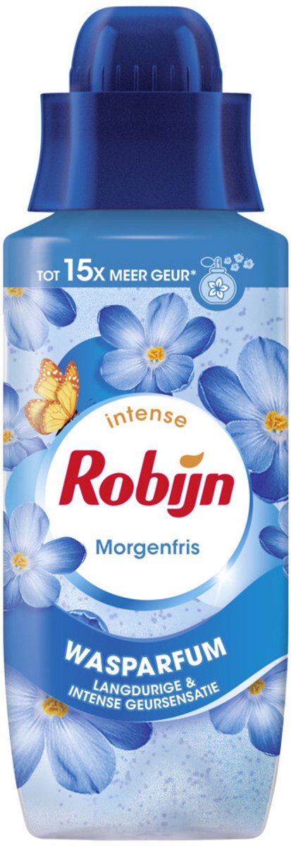 Parfum de lavage intense Robijn - fraîcheur du matin - donne à vos vêtements un parfum intense et durable - 342 ml